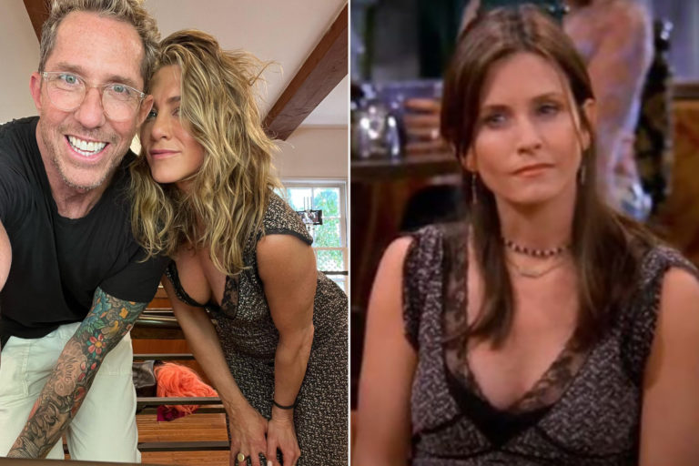 Jennifer Aniston Rocks Vintage Monica Geller Dress from Friends: ‘Look Familiar?’