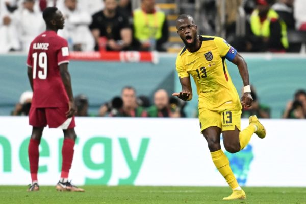 Valencia was the hero for Ecuador