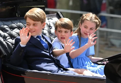 The royal children had their first day at Lambrook on 8 September 2022