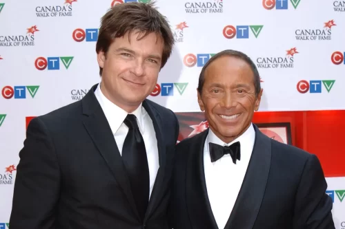 Jason Bateman and Paul Anka. GEORGE PIMENTEL/WIREIMAGE