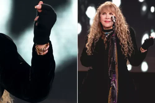 Stevie Nicks Wears Tortured Poets Department Bracelet, Proving She's ...