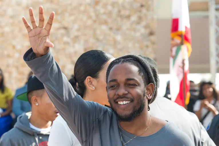 Kendrick Lamar Surprises Compton College Graduates With A Speech In