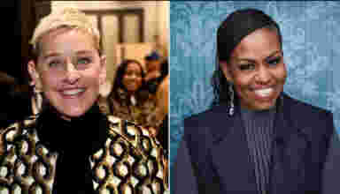 MichelleObama, EllenDeGeneres, PushUpChallenge, FitnessWithMichelle, CelebrityChallenges, MotivationalTalks, WomenInFitness, Empowerment, HealthAndWellness, FunWithCelebrities
