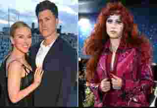 scarlett johansson,scarlett johannsoon,scarlett johansen,scarlett_johansson,snl 50 anniversary,celeb kids,celeb_kids,michael che,jurassic world,partner amazon,jurassic_world,standup comedy special,couples,netflix,colin jost,comedy special,saturday night live,saturday_night_live,e! news now,top stories,wochit,nbc,improv,date night,binge watching,exclusive,snl,snl 50,snl_50,interviews,weekend update